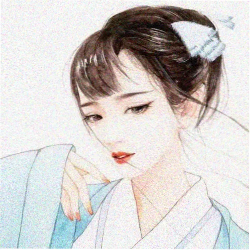 闺蜜动漫头像咖啡馆右半张图